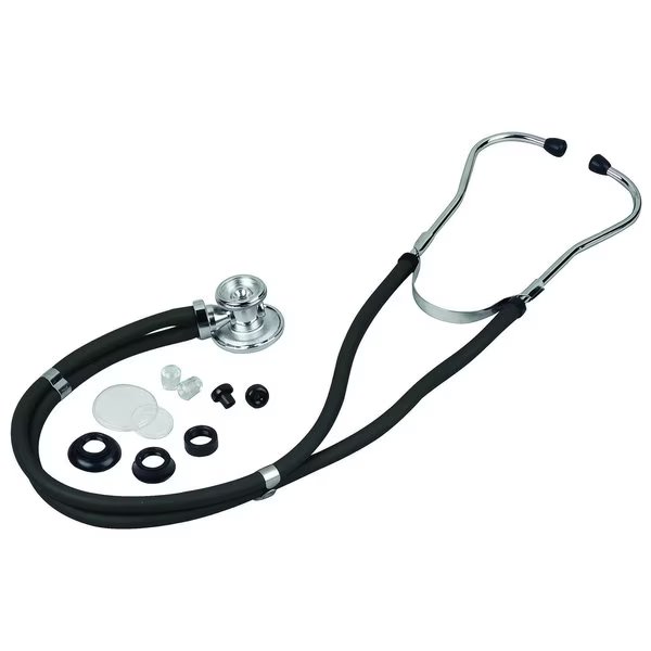 Sterling Sprague Rappaport-Type Stethoscope, Black, Boxed, Veridian Healthcare, Mfr#: 05-11001
